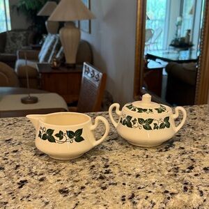 Vintage Home Laughlin Sugar & Creamer Set